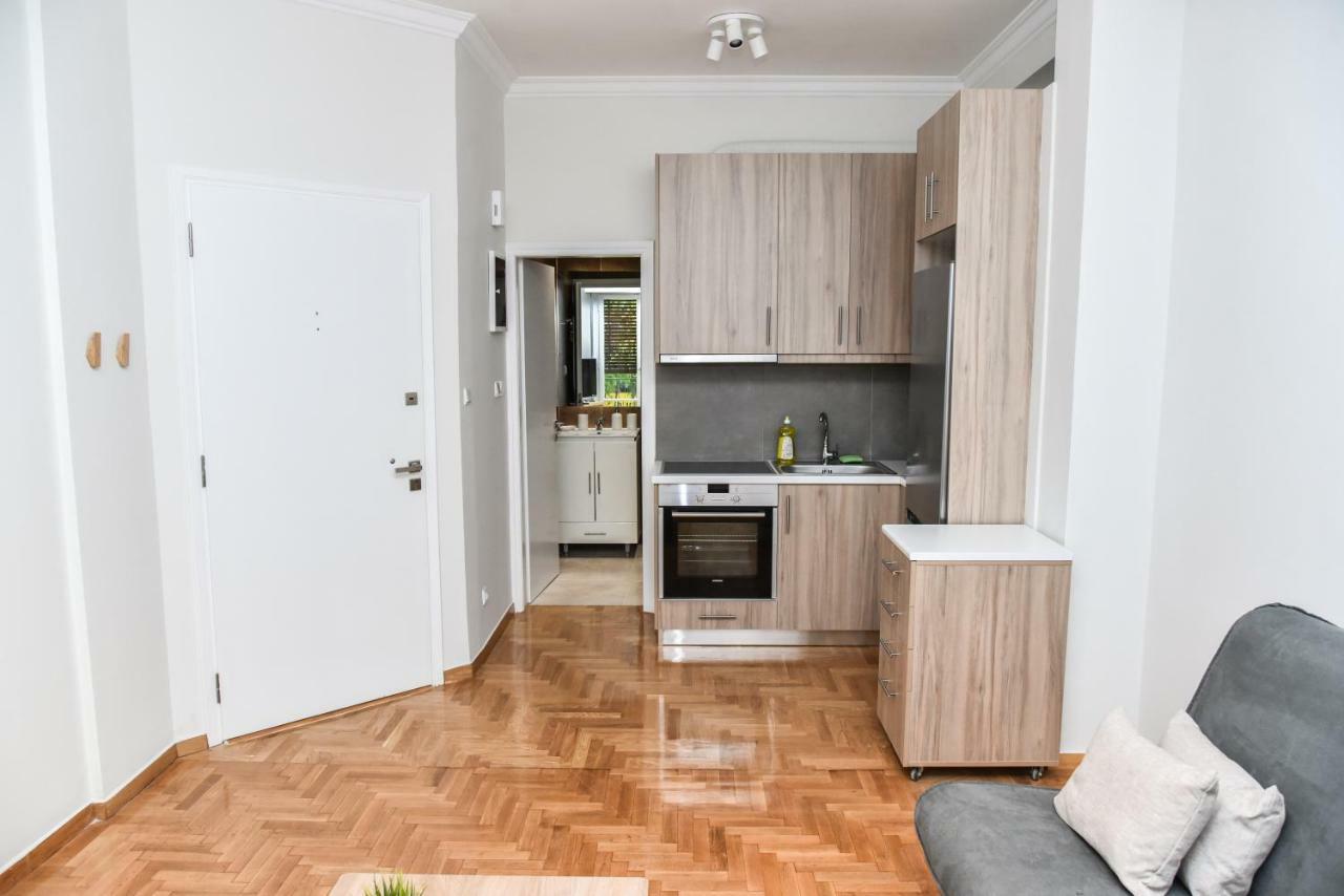 Modern Apartment At Exarchia 1 Bed 2 Pers Atény Exteriér fotografie